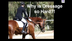why is dressage so hard