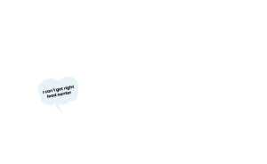 A small, pixelated speech bubble on a white background says, “I cant get right lead canter,” highlighting a common Training Scale challenge for riders in 2024.