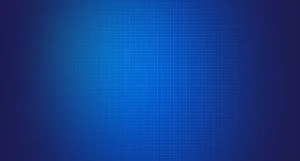 A blue gradient background with a faint white grid overlay evokes a modern, technical vibe, resembling a Rider Position Blueprint. The evenly spaced grid lines enhance the sense of order, structure, and geometric precision.